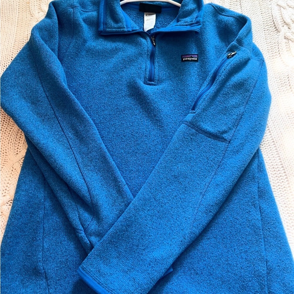 Patagonia Women's Vibrant Blue Cowl Sweater